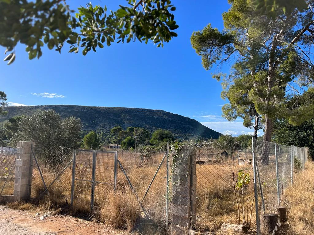 Finca en un terreno rústico en venta en Denia