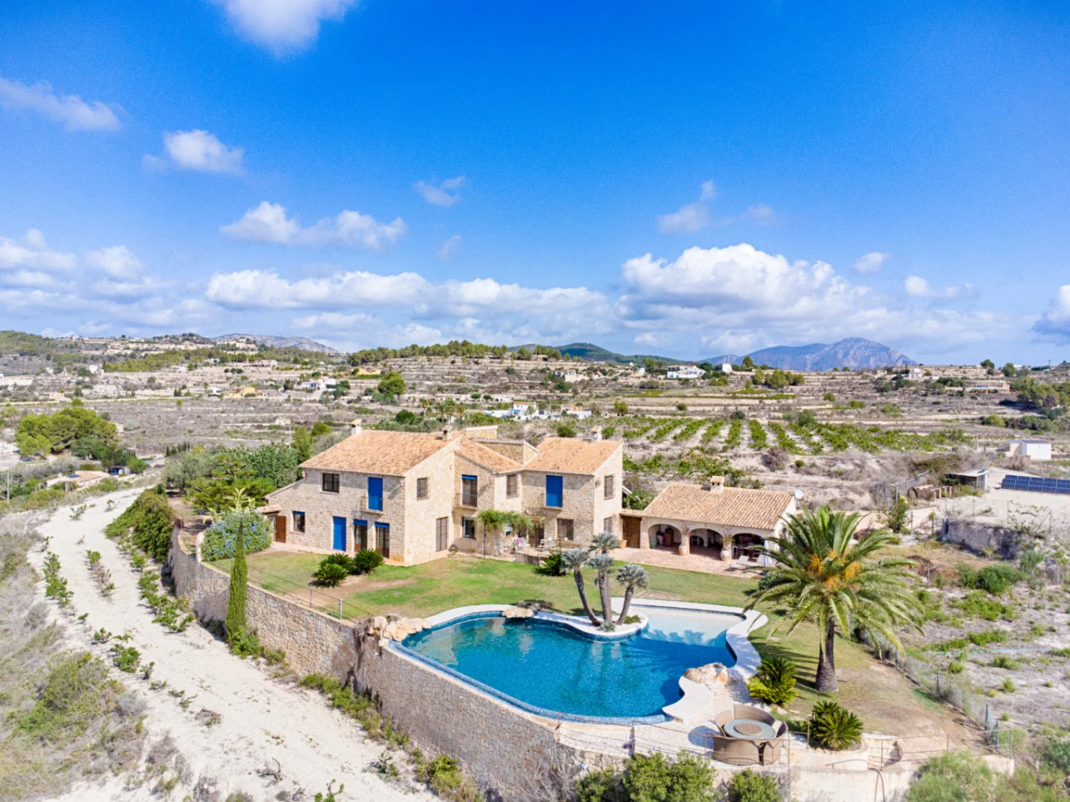 Einzigartige Finca an der besten Lage von Moraira.