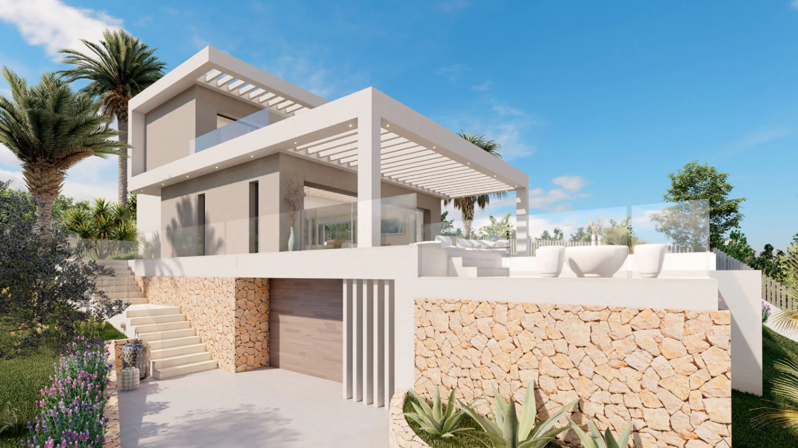 Baugrundstück in Villes del Vent in Javea
