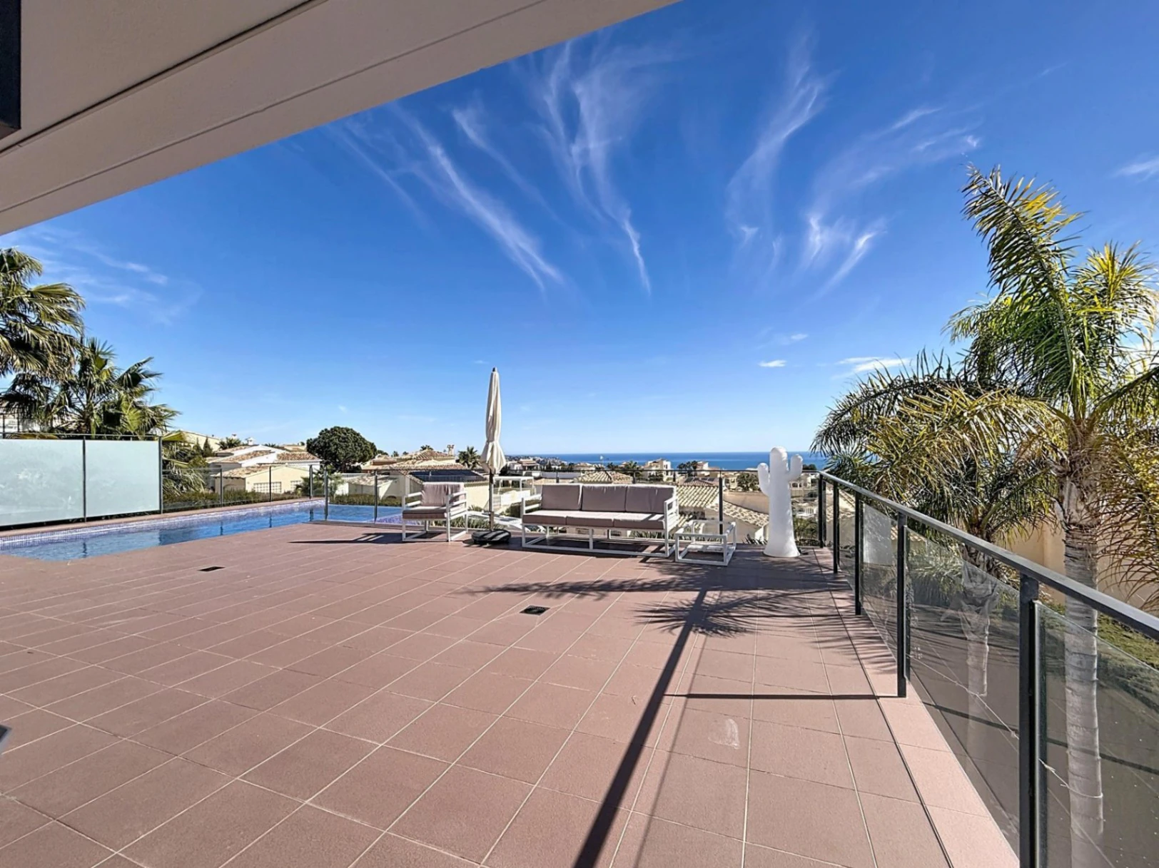 Cumbre del Sol Moderne Villa met uitzicht op zee