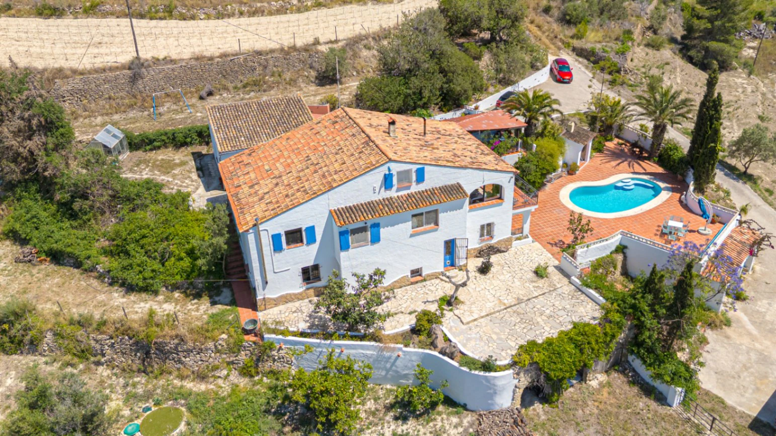 Villa for sale in Benissa: Stables and land