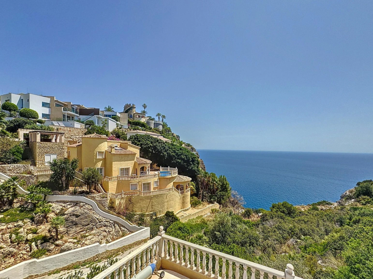 Cumbre del Sol villa met uitzicht op zee en privézwembad