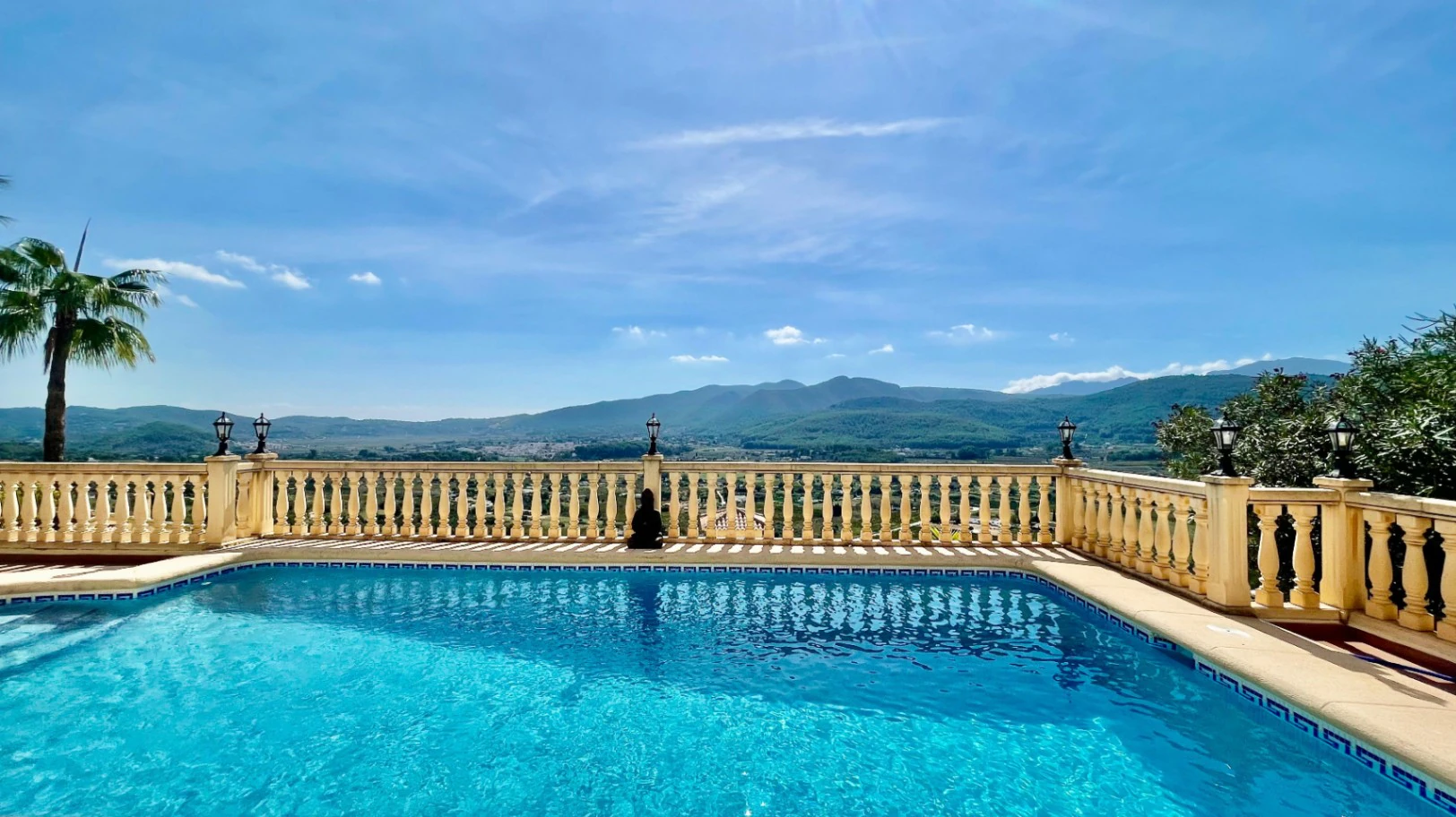 Villa à vendre à Jalon : vue spectaculaire sur la vallée, exposition sud