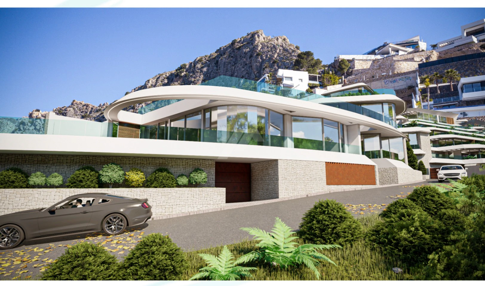 Luxusvillen mit Meerblick zum Verkauf in Altea. Costa Blanca.
