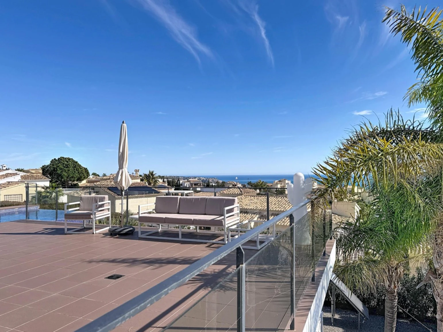 Cumbre del Sol Moderne Villa met uitzicht op zee