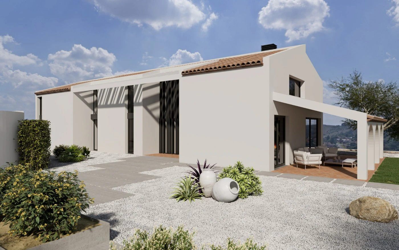 NEUBAU FINCA IN EINER EINZIGARTIGEN LAGE IN MORAIRA