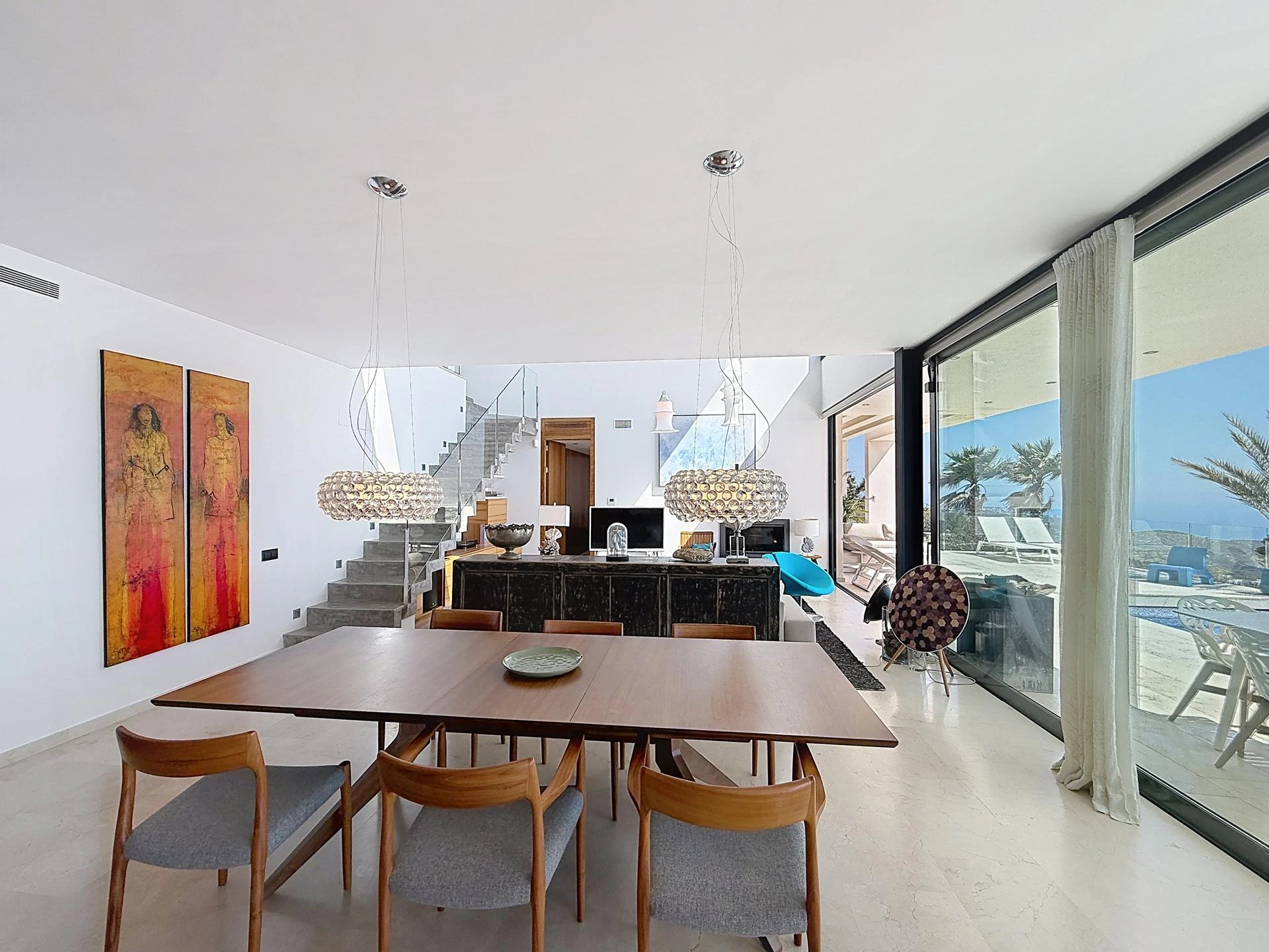Cumbre del Sol modern villa with panoramic sea views