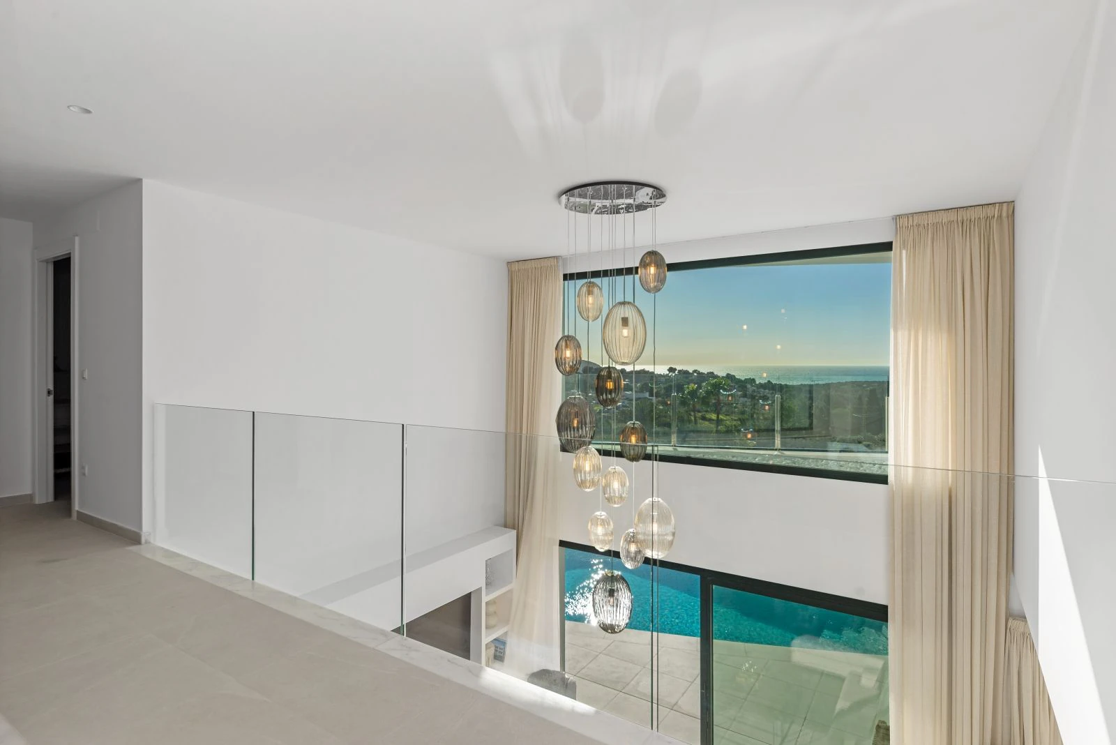 Impressive modern villa with sea views and total luxury