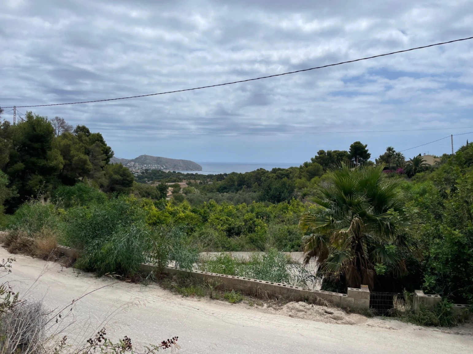 Plot for sale in Moraira