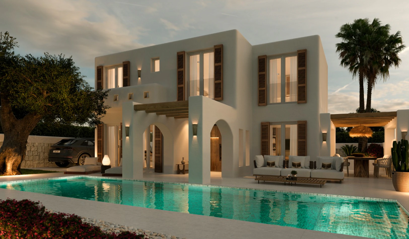 Villa Fondo – Modern Detached Villa with Pool in Monte Solana, Pedreguer
