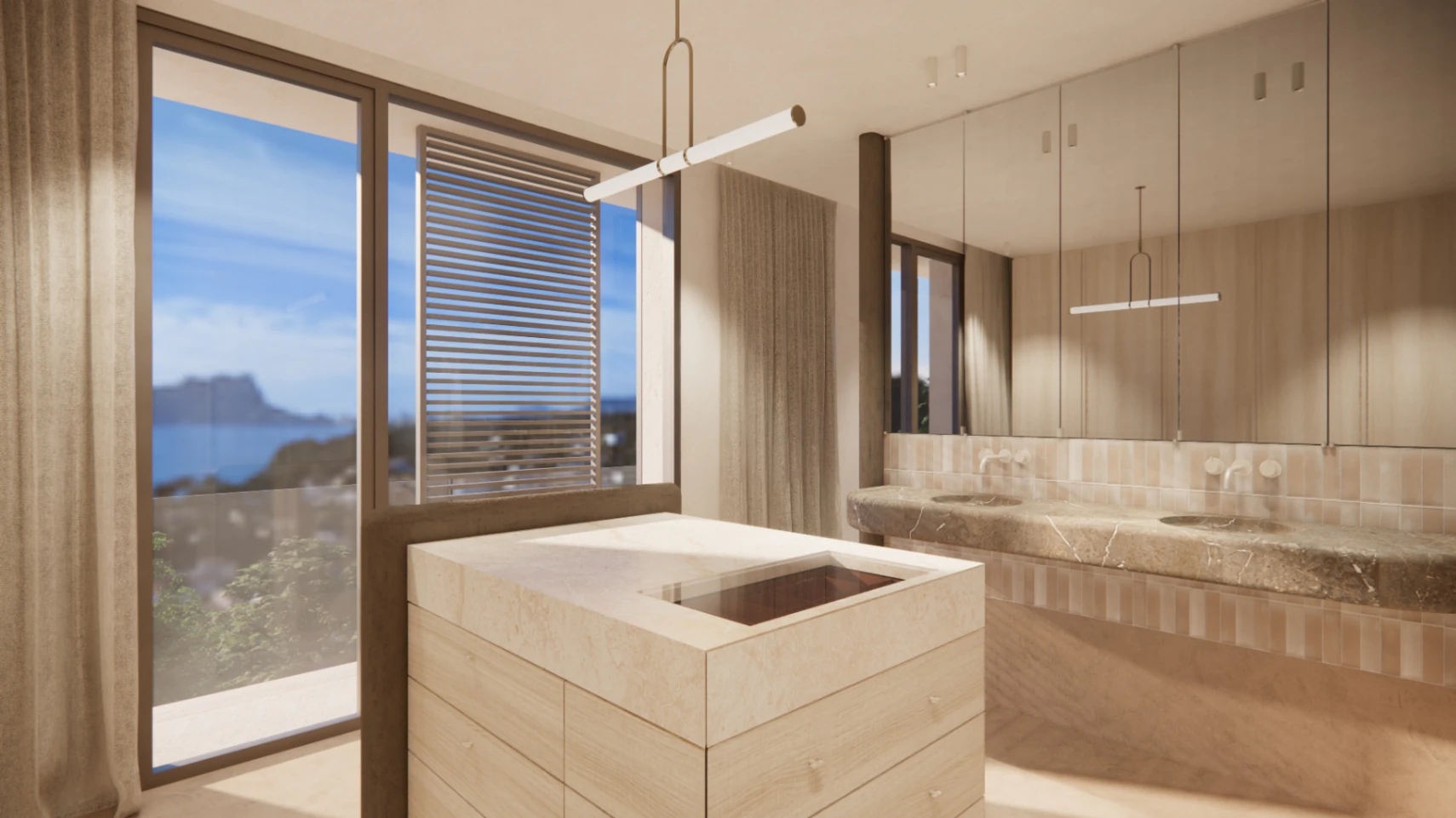 Under construction: sea view villa for sale in Benissa