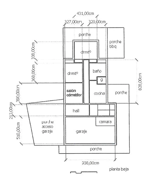 Villa with 2950 m² plot just 700 m from Marineta Cassiana, Dénia