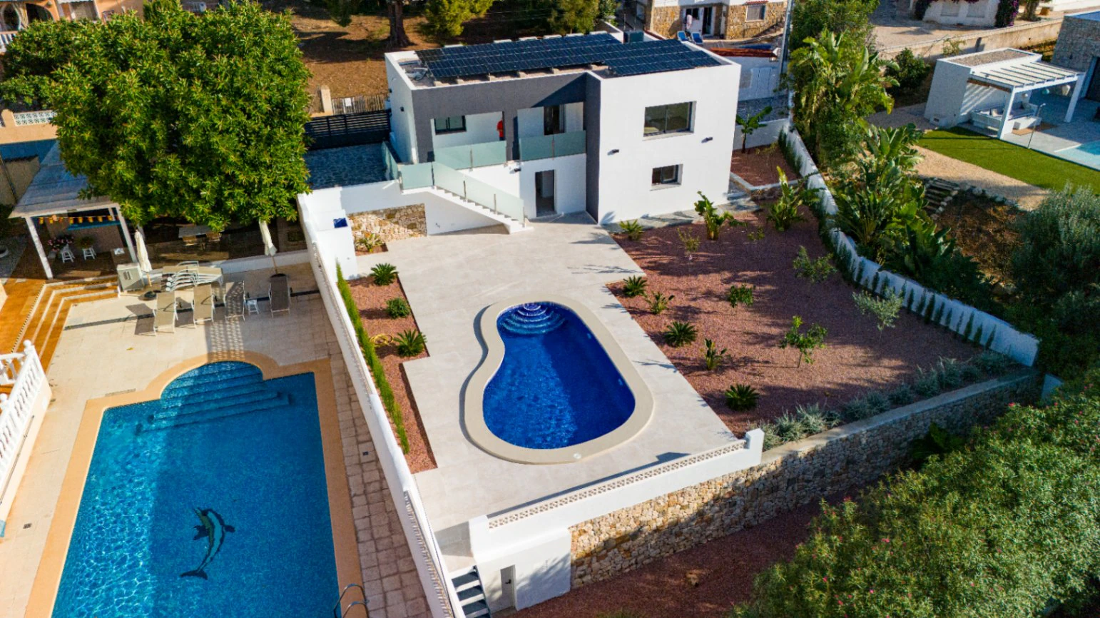 Villa independiente en venta en Calpe