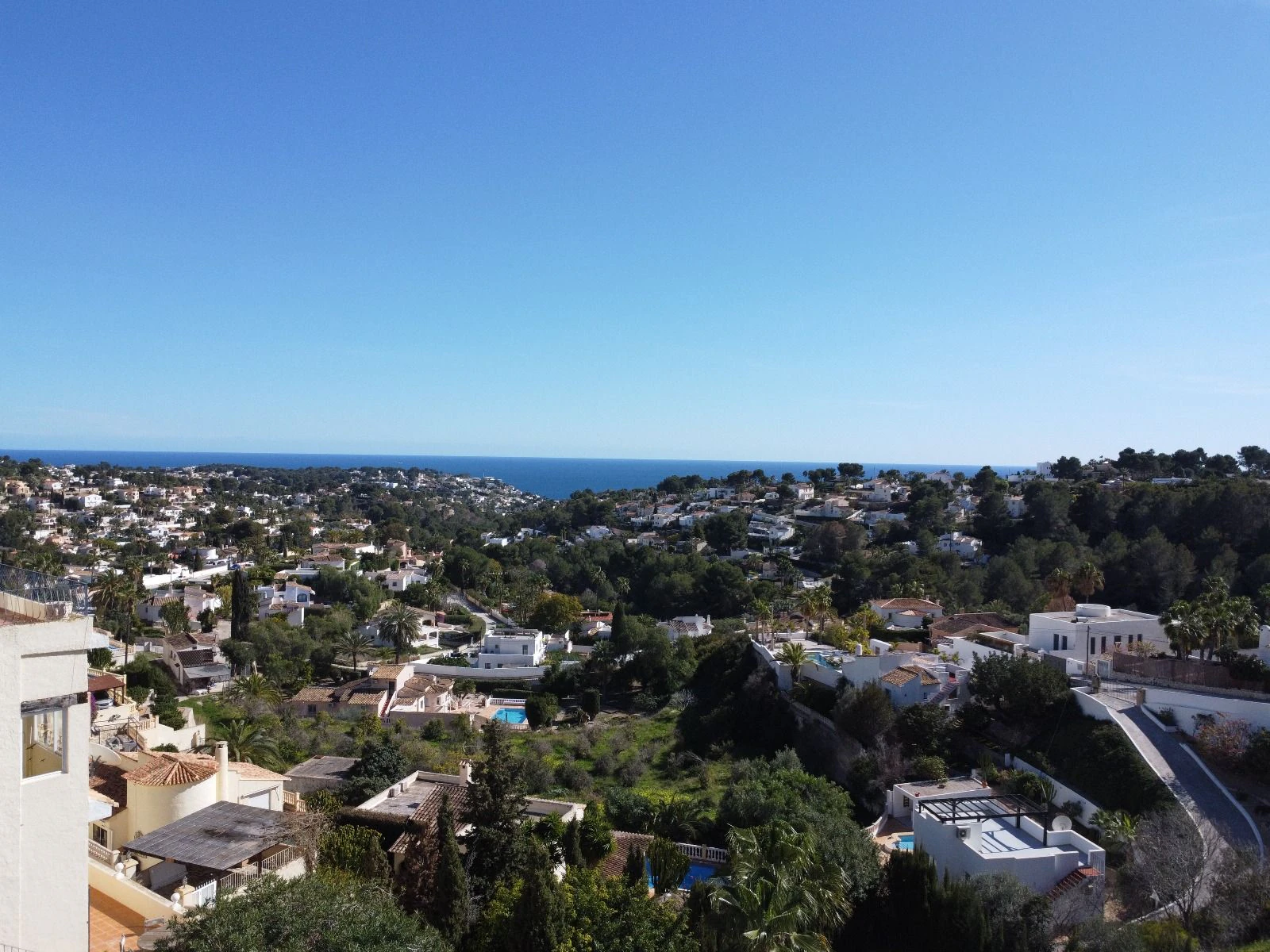 Luxe villa in Benissa met panoramisch uitzicht op zee