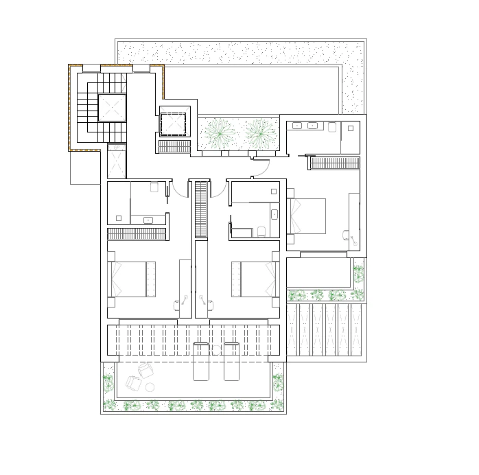 Plot located a short distance from the old town of Javea with a preliminary project.