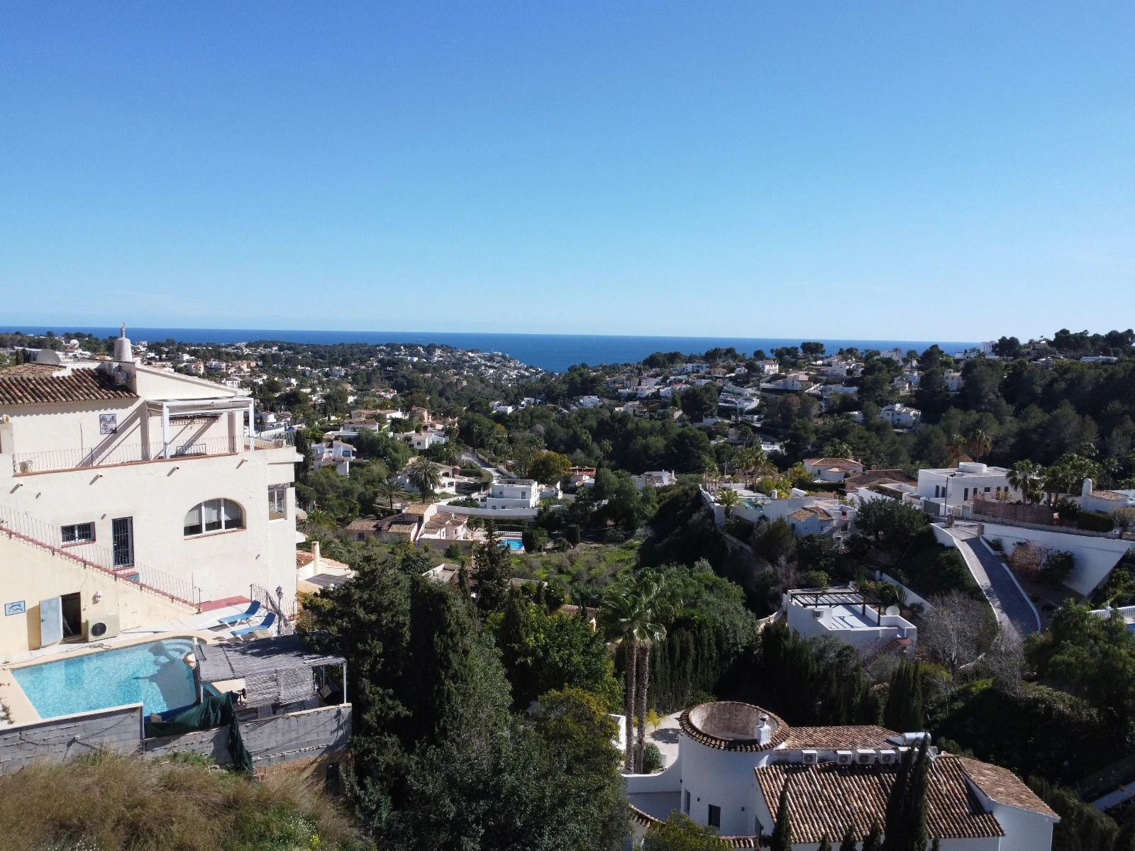 Luxe villa in Benissa met panoramisch uitzicht op zee