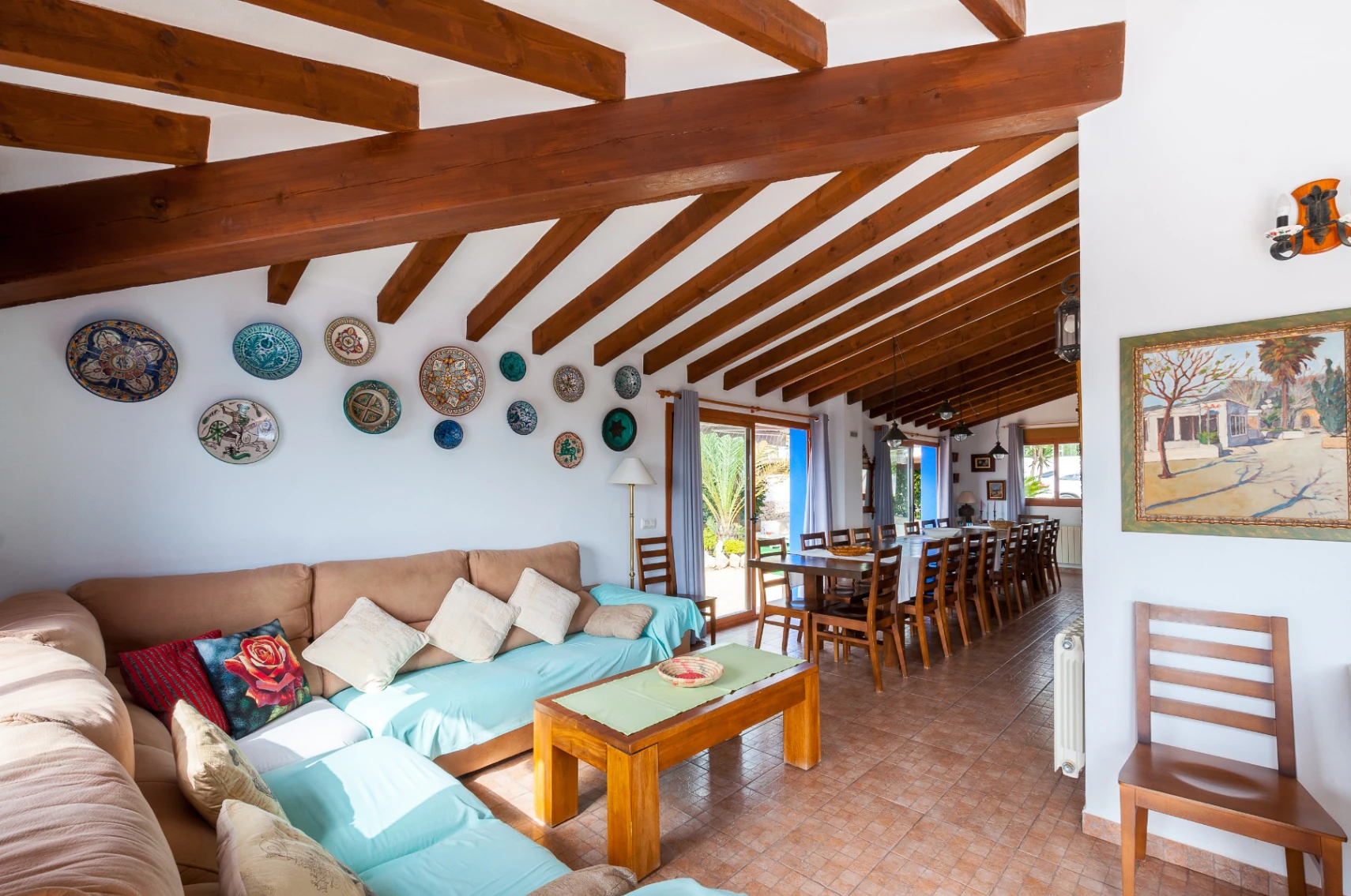 Finca à vendre à Benissa sur un grand terrain avec piscine et maison d'invités
