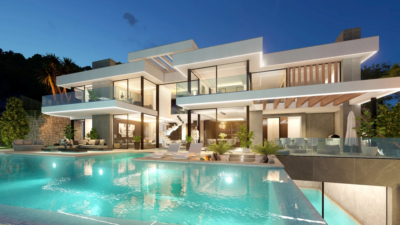 Villa de 5 chambres, 7 salles de bains à vendre Calpe