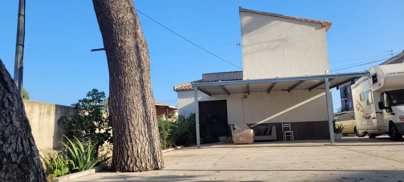 Charmantes mediterranes Haus mit großem Grundstück, Bergblick und Patio – La Xara (Dénia)