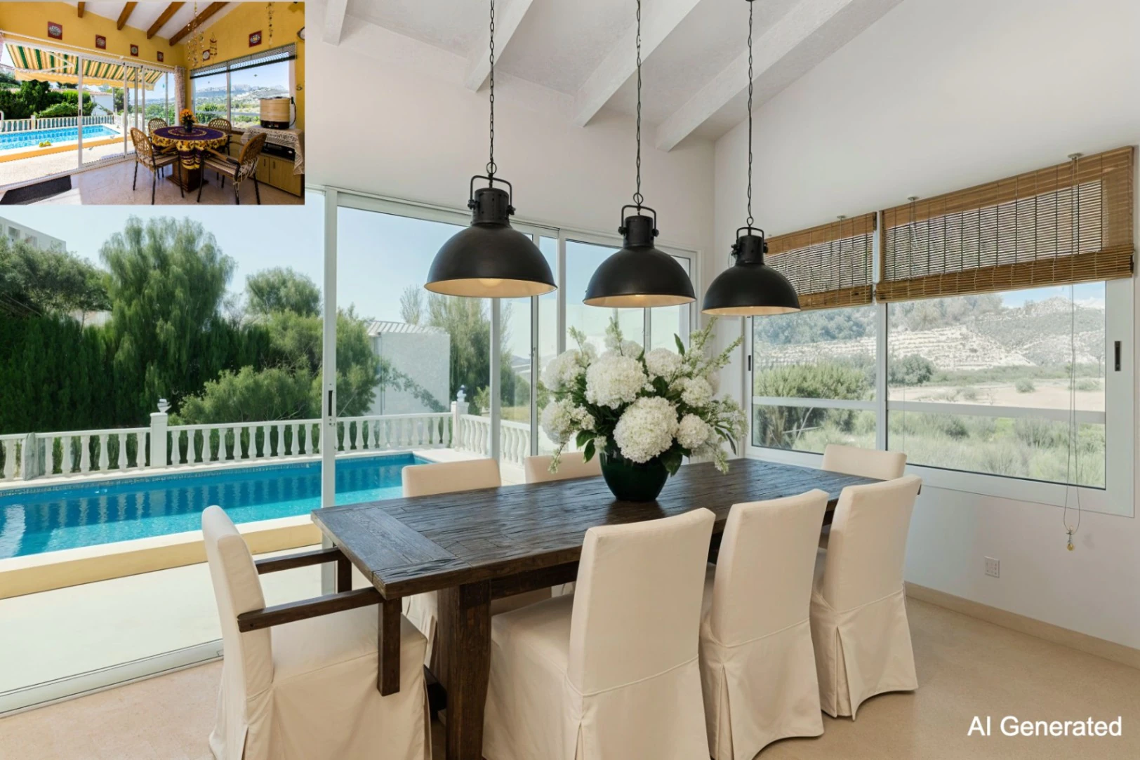 Villa with panoramic views of the Bernia for sale in Calpe