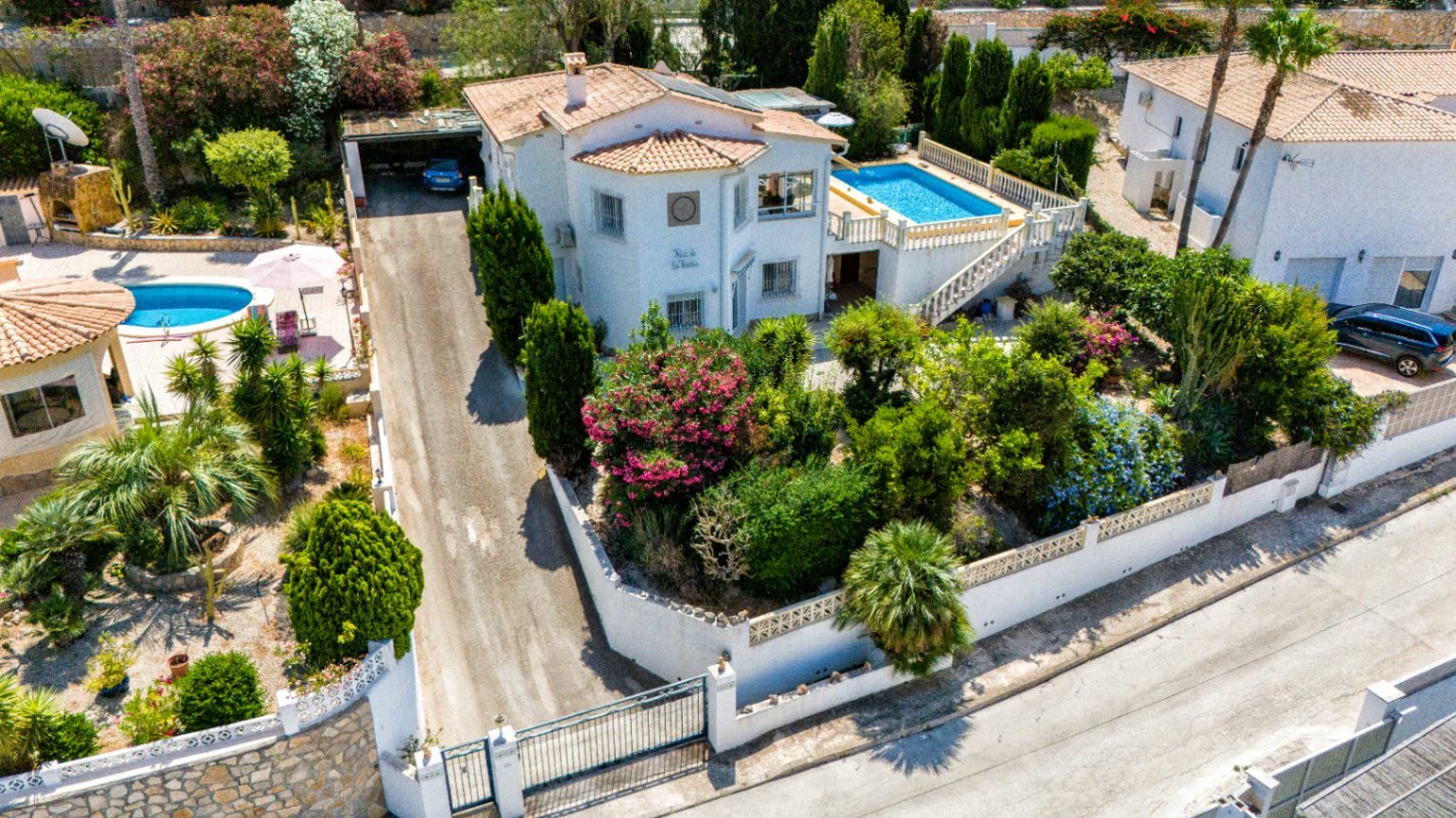 Villa with panoramic views of the Bernia for sale in Calpe