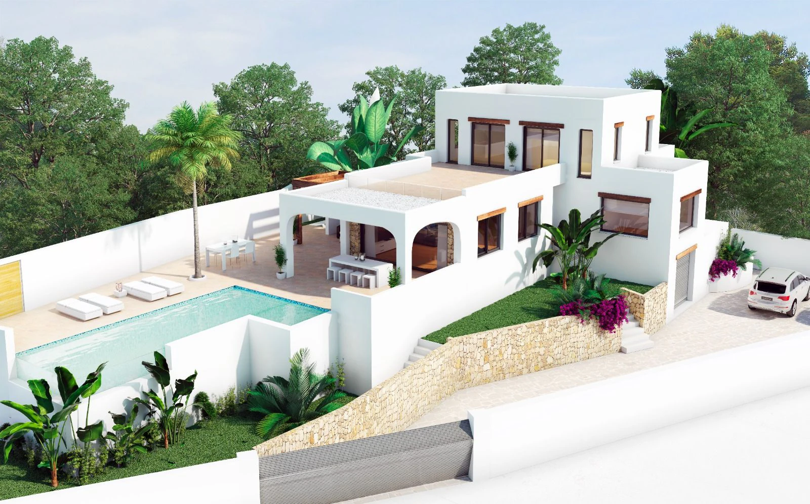 Villa for sale in Moraira