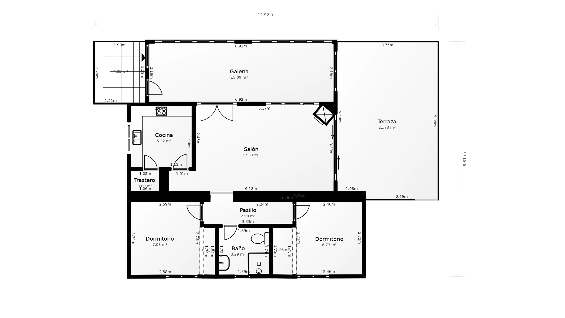 Sea view villa and additional plot for sale in Calpe