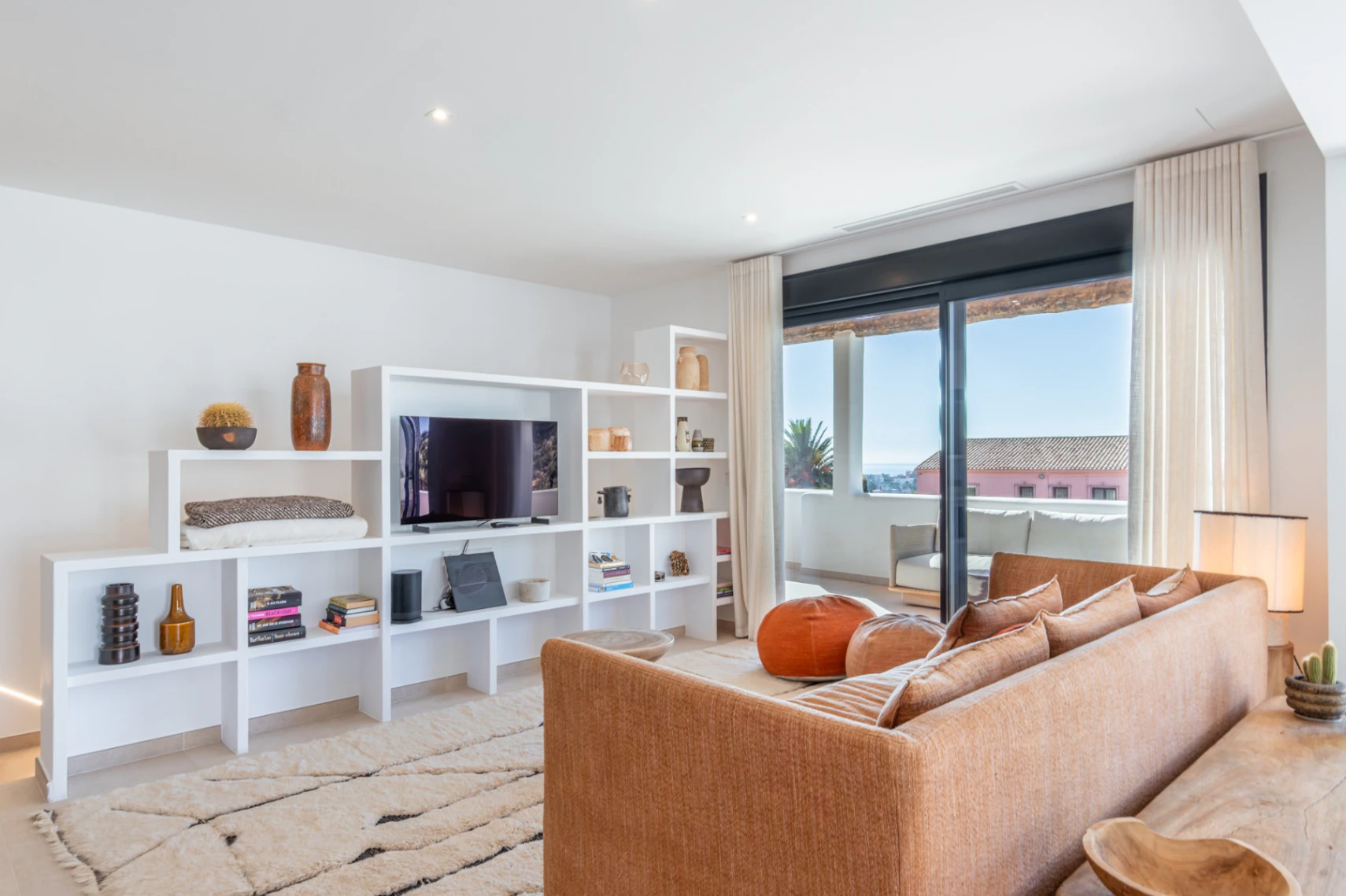 Ibiza Style Luxury Villa in Moraira — Mediterranean Elegance Just 1 km from the Sea
