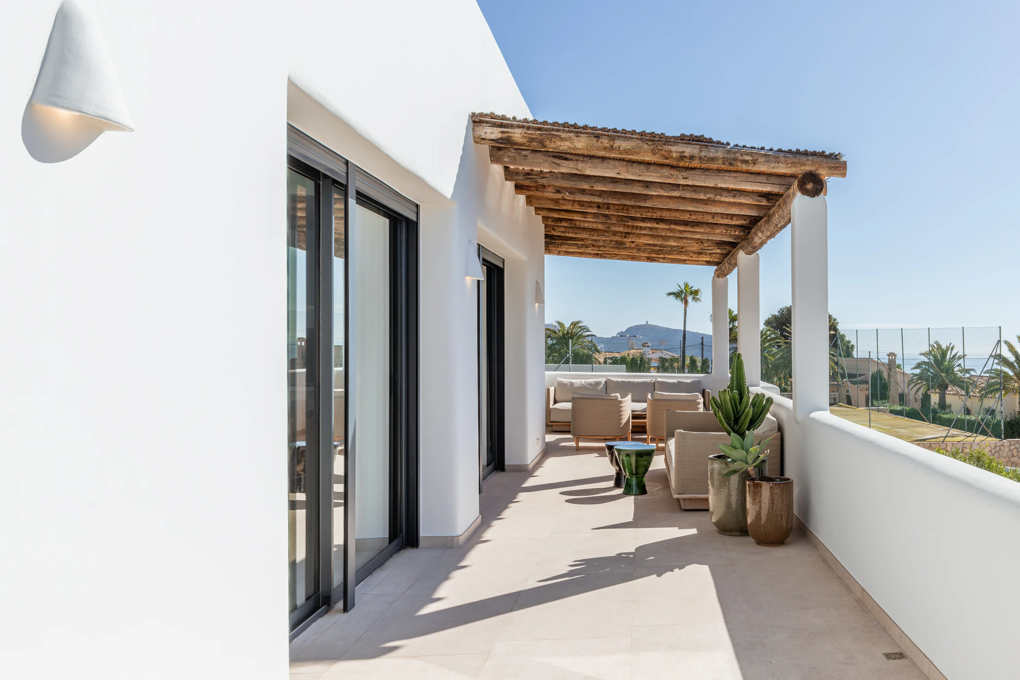 Ibiza Style Luxury Villa in Moraira — Mediterranean Elegance Just 1 km from the Sea