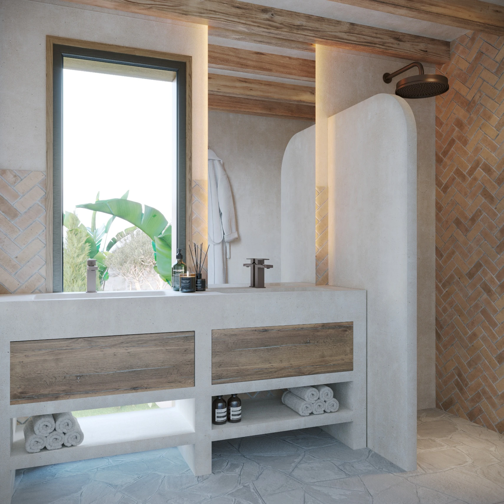 Villa Mediterránea al Estilo Ibiza con Vista al Montgó – Jávea
