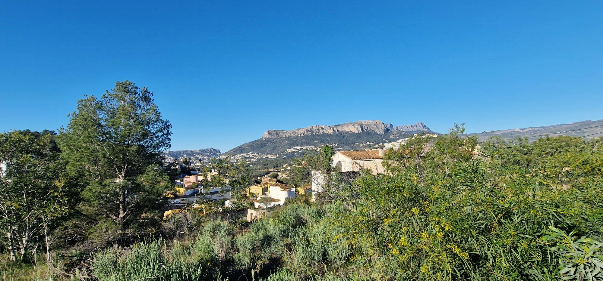 Plot for sale in Calpe