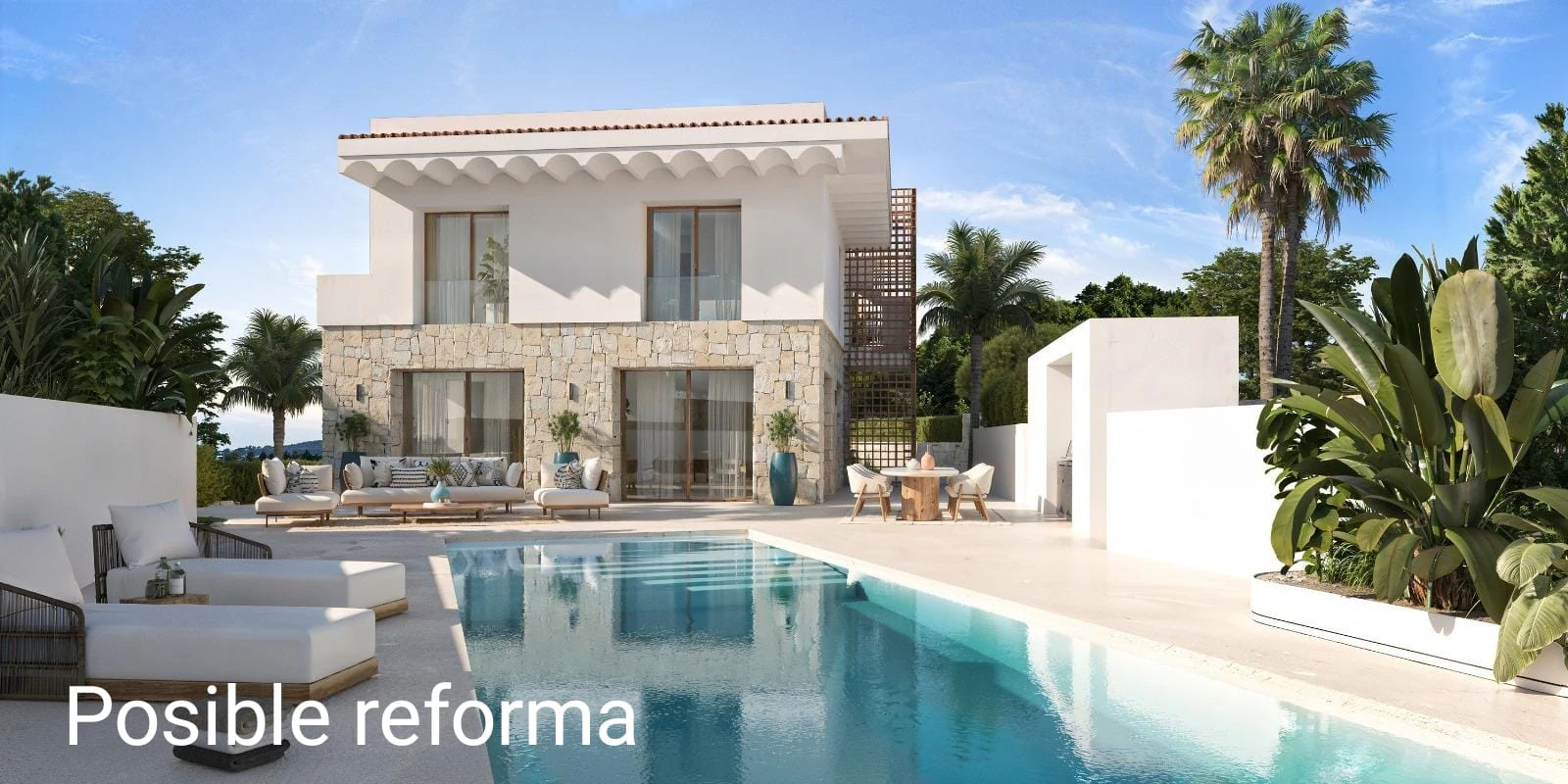Large villa with the most stunning views of Dénia.