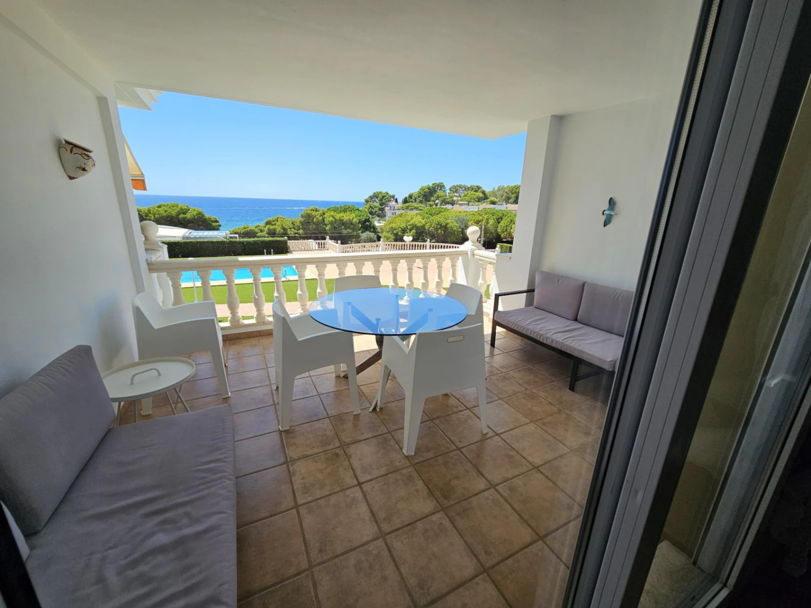 Sea view apartment for sale in Moraira