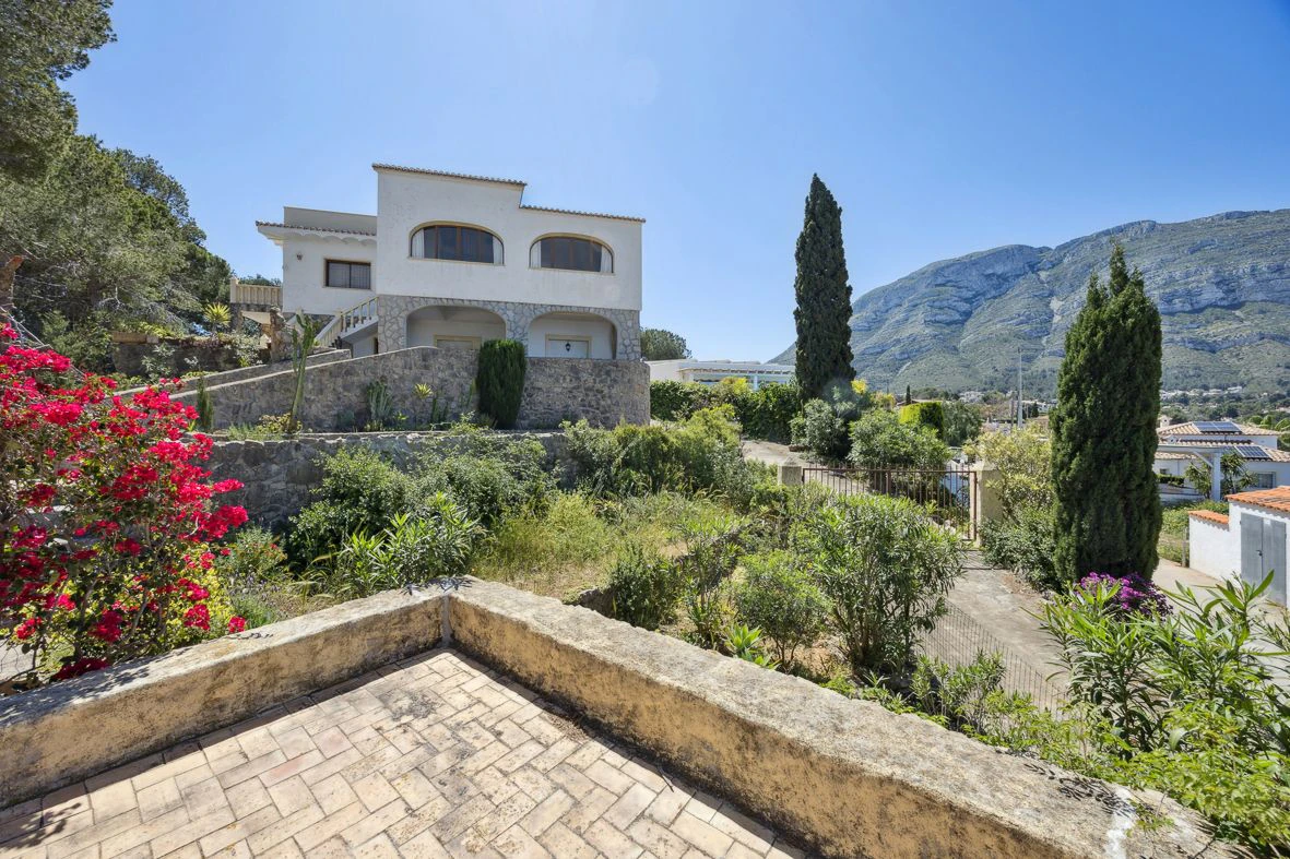 Large villa with the most stunning views of Dénia.