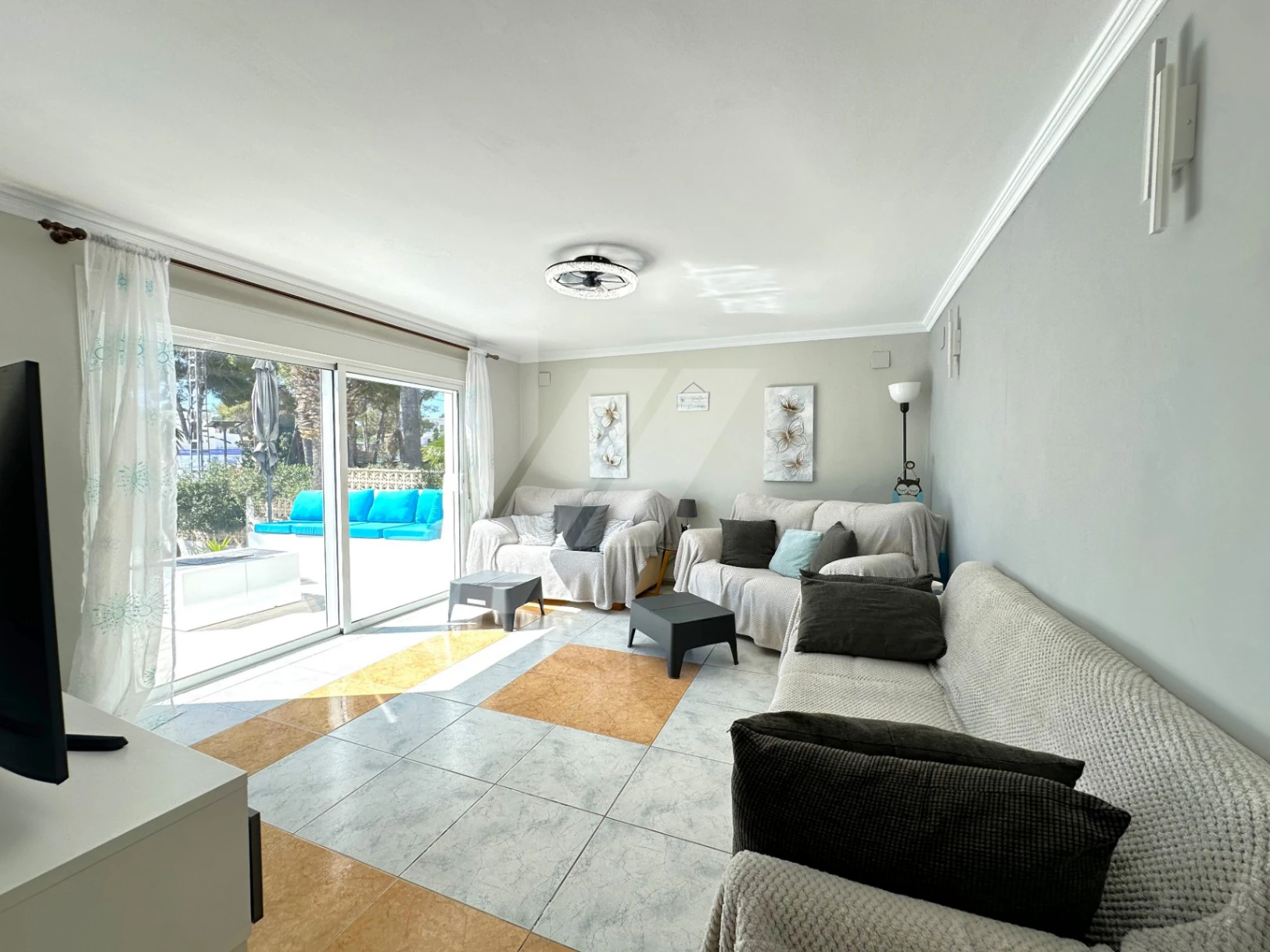 Villa with sea views for sale in Moraira, Costa Blanca.