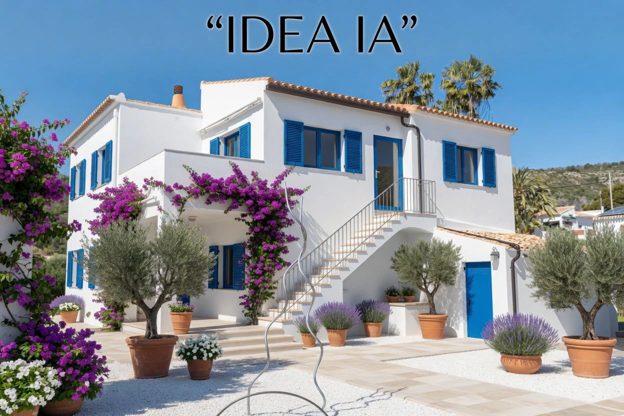 Villa a la venta a pocos metros del casco antiguo de Jávea con vistas al mar