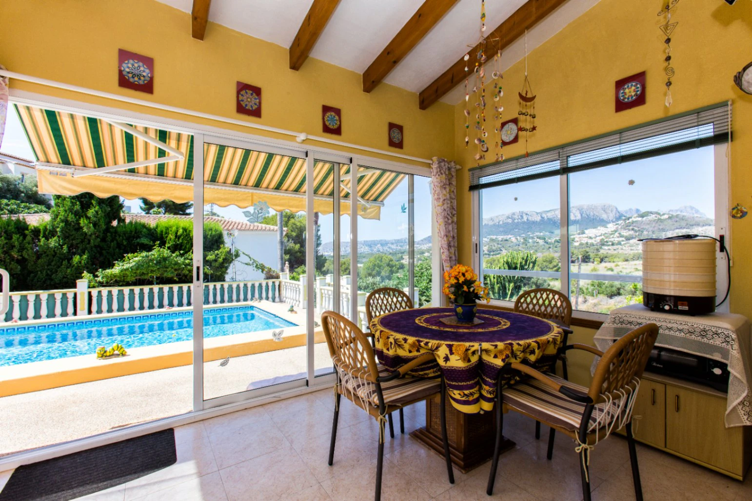 Villa with panoramic views of the Bernia for sale in Calpe