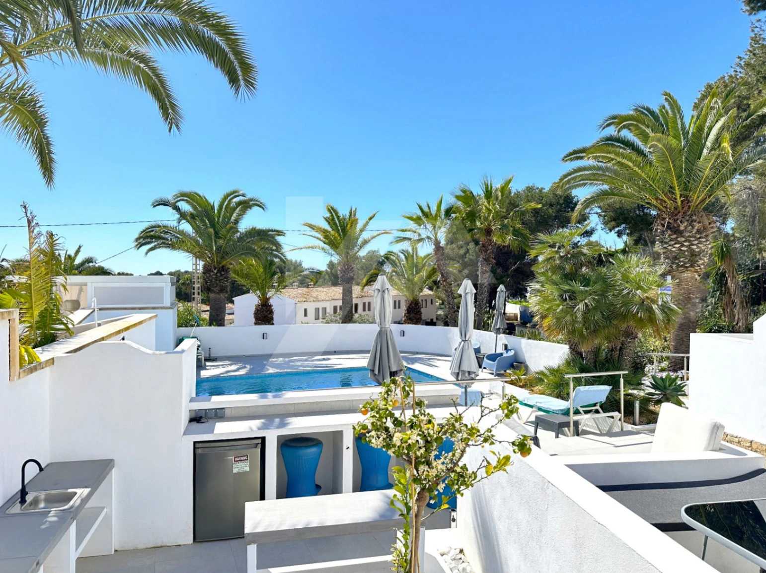Villa with sea views for sale in Moraira, Costa Blanca.