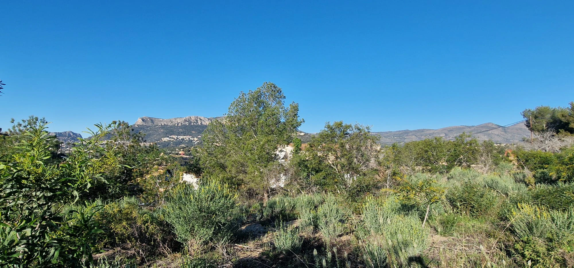 Plot for sale in Calpe