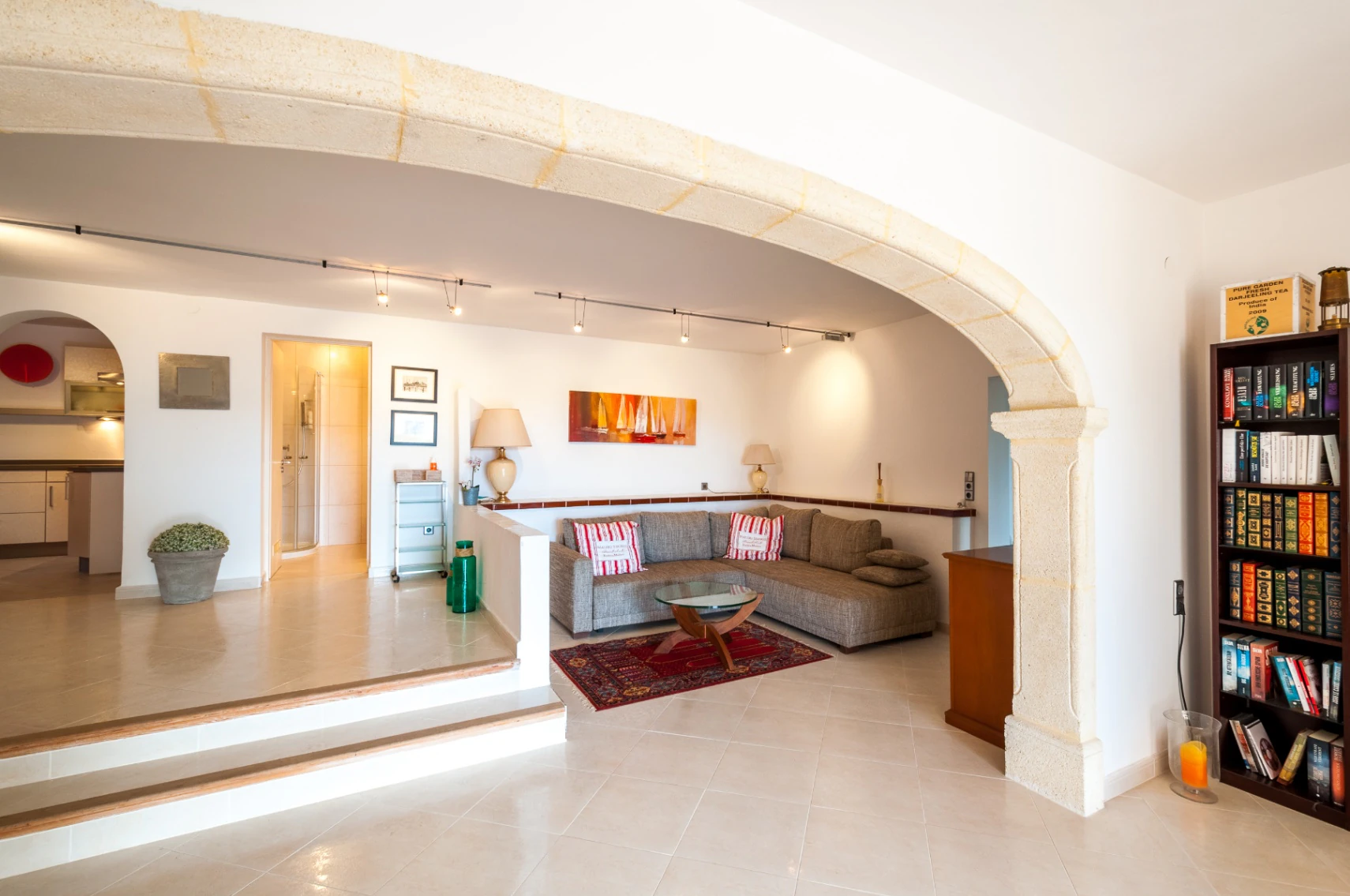Villa con vista al mar en venta en Moraira, a poca distancia del centro