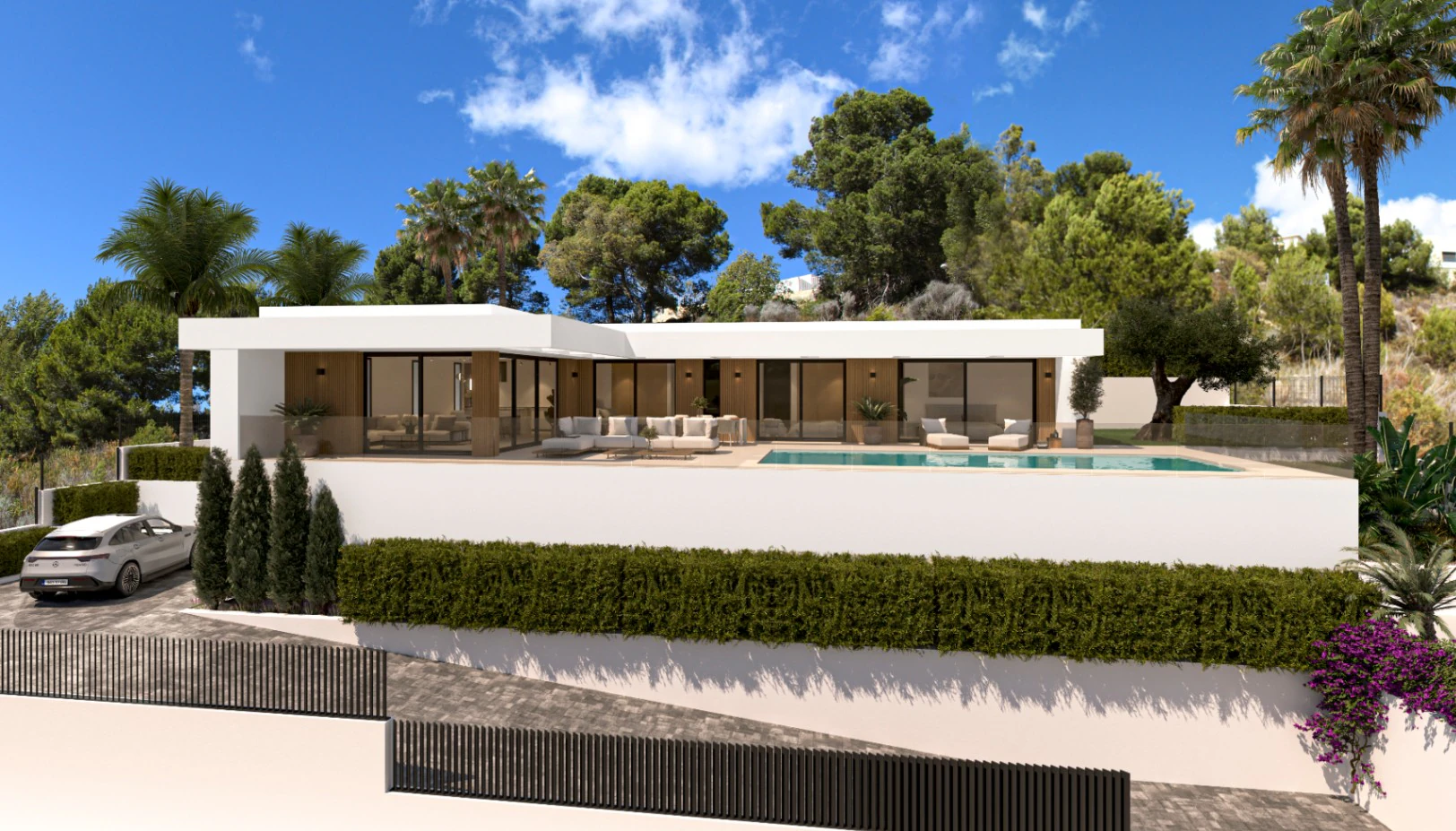 Villa moderne à Calpe avec vues dégagées à Empedrola