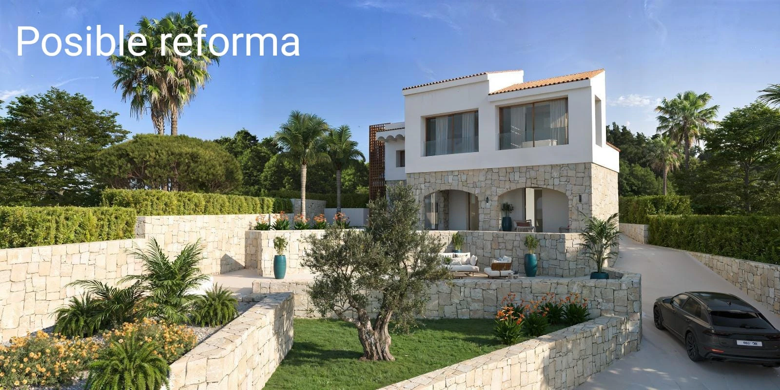 Large villa with the most stunning views of Dénia.
