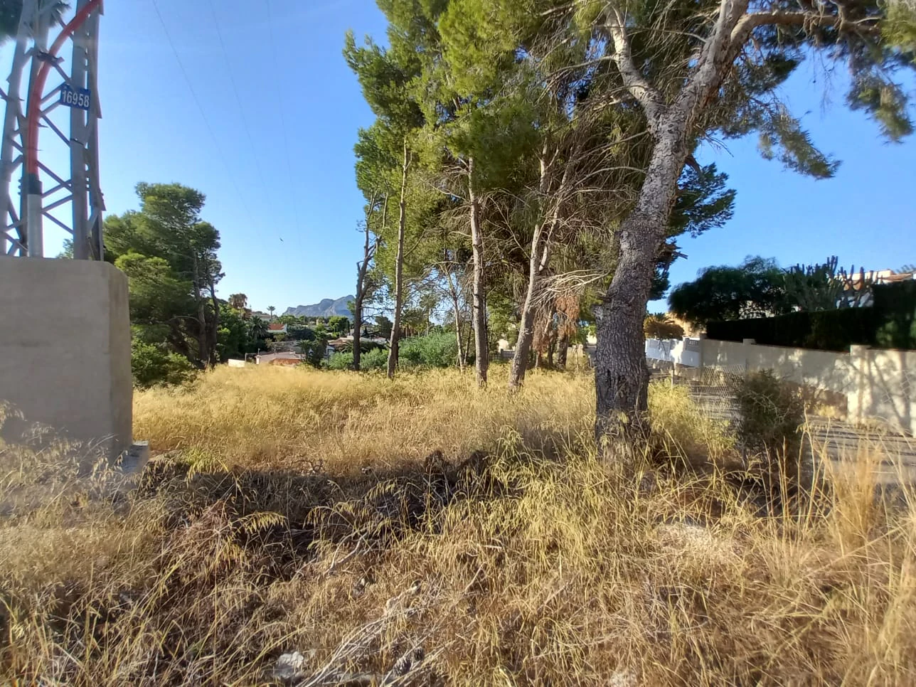 Plot for sale in Calpe