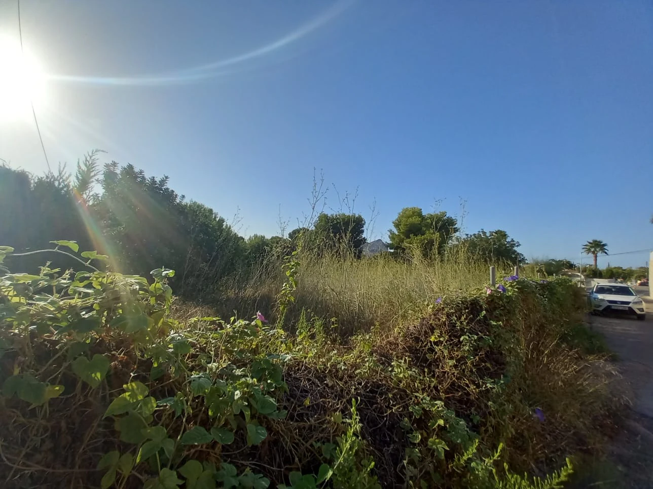 Plot for sale in Calpe