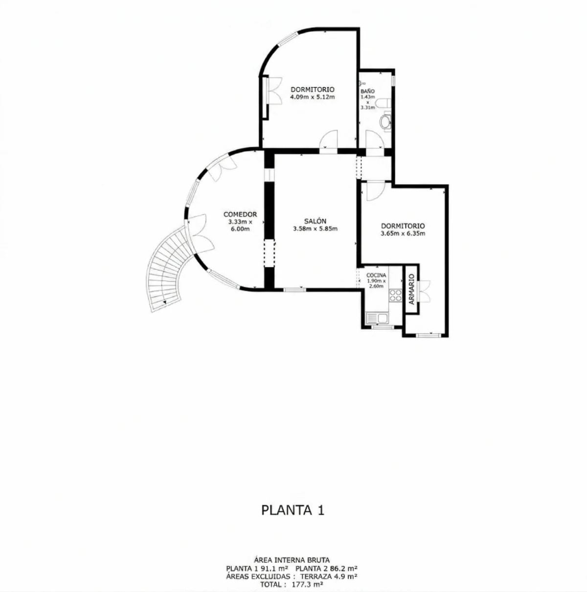 Villa for sale in Calpe