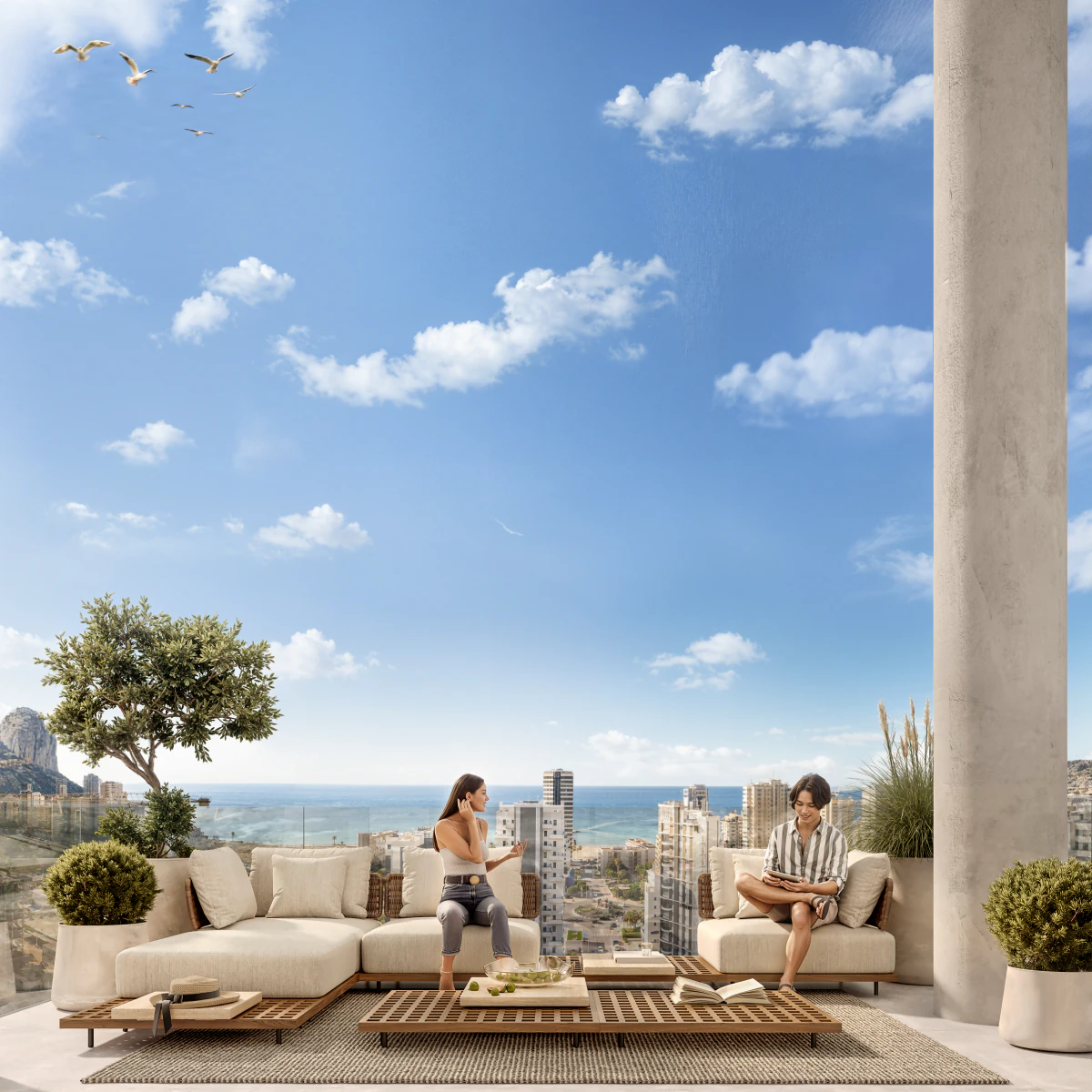 Appartement en ville à la vente à Calpe