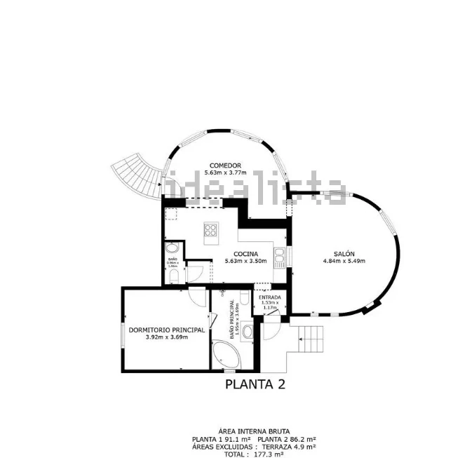 Villa for sale in Calpe