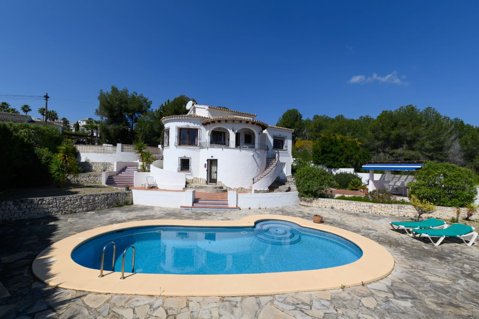 3-Schlafzimmer-Villa zu verkaufen in Les Fonts, Benitachell mit privatem Pool