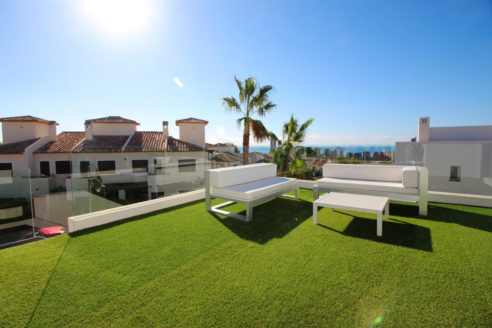 3 Schlafzimmer 3 Bad Meer Blick Villa In Finestrat