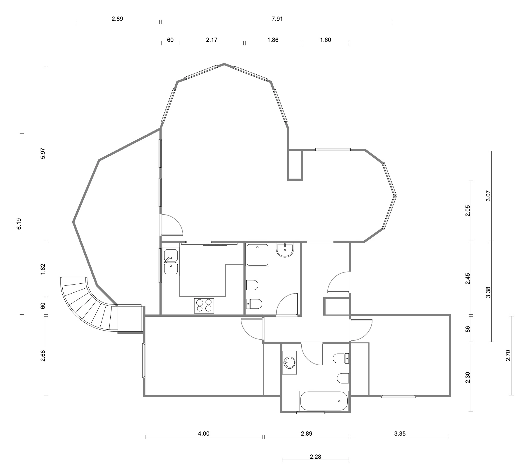 3-Schlafzimmer-Villa zu verkaufen in Les Fonts, Benitachell mit privatem Pool